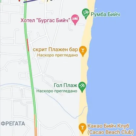 Good Vibes Avalon - уютен, двустаен с басейн, тераса и Wi-fi Daire Sunny Beach